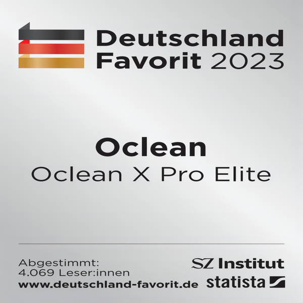 Oclean x pro elite Recibe Prestigioso "Deutschland Favorit 2023" Premio