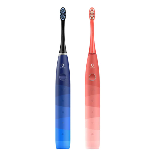 Cepillo de Dientes Sónico Oclean Find Duo Set - Azul y Rojo