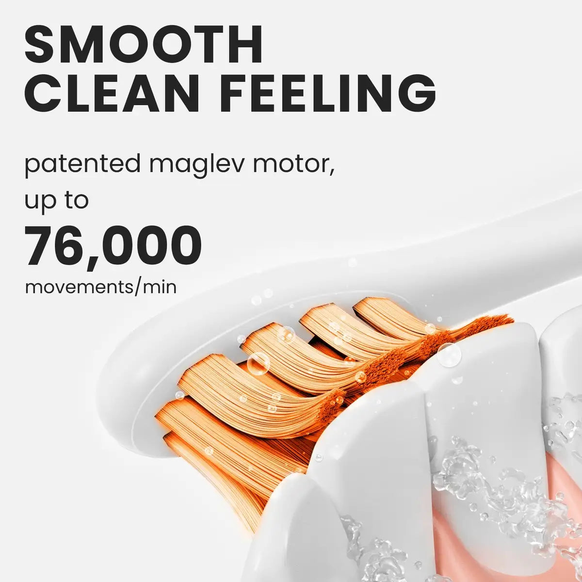 Oclean Flow Cepillo de Dientes Sónico - Motor Maglev