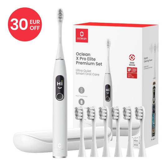 Oclean X Pro Elite Premium Set - Gris con 30 EUR DE DESCUENTO