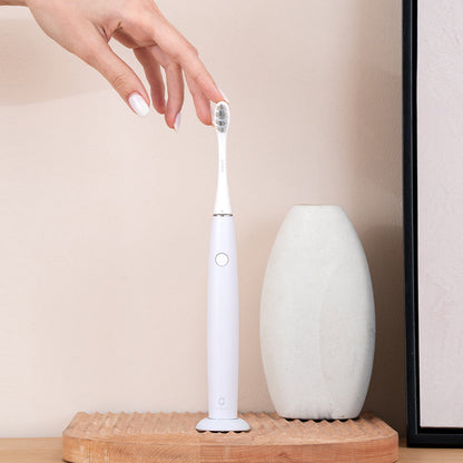 Oclean Air 2T White Version at Bathroom- Oclean Sonic Electric Toothbrush