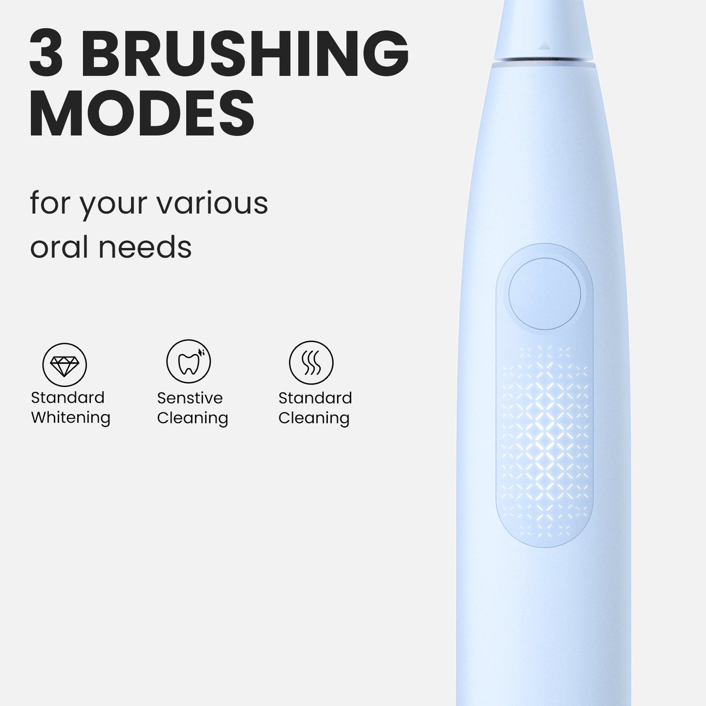 Oclean F1 Brushing Modes - Oclean Sonic Electric Toothbrush